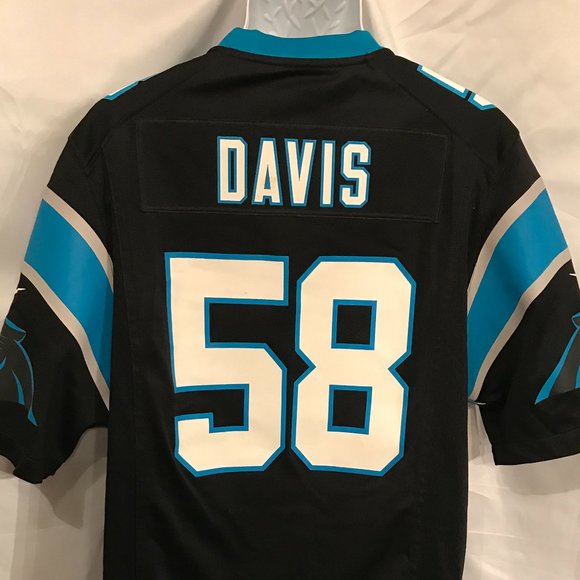 Nike #58 Davis NFL Athletic Keep Pounding Jersey - Picture 4 of 5